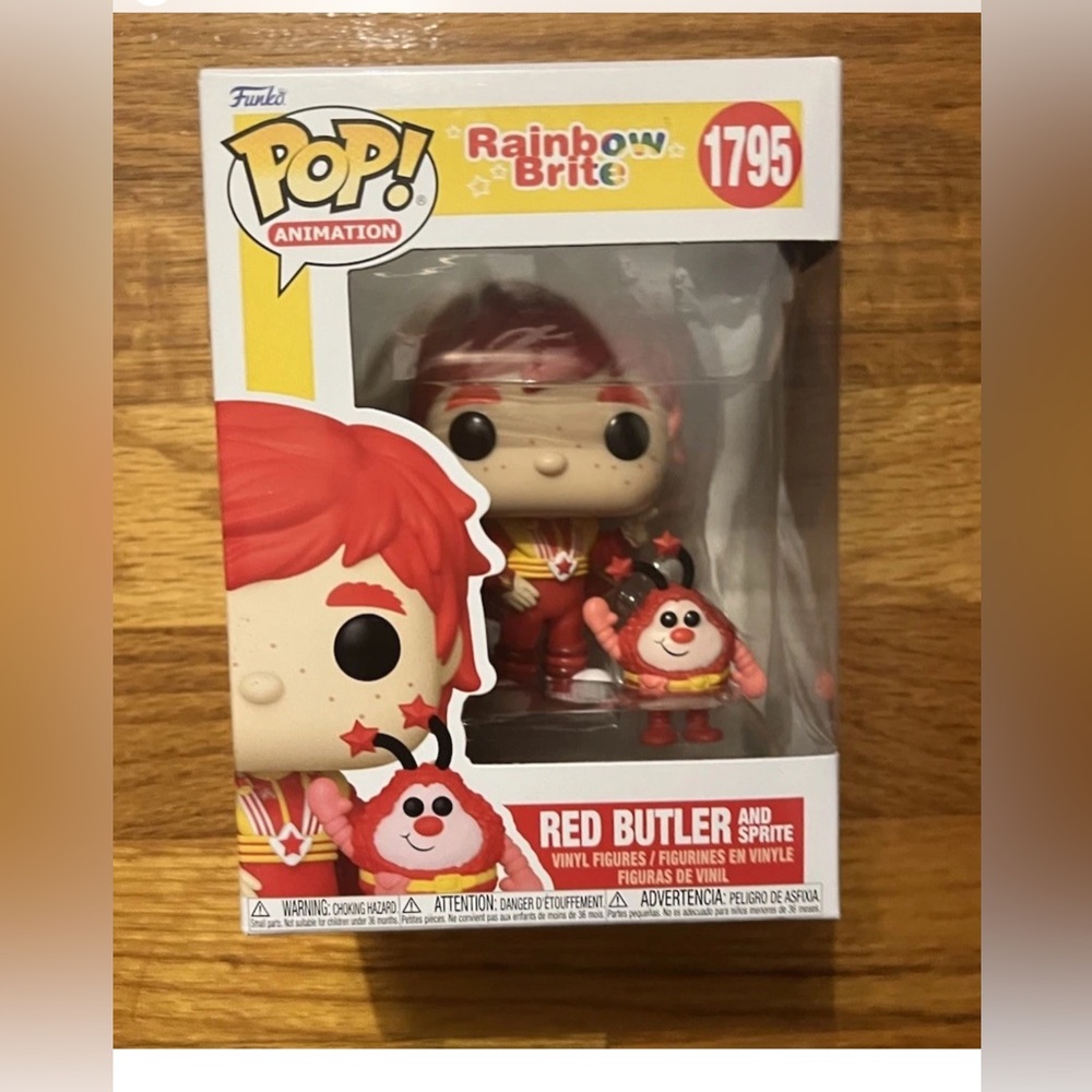 Funko Pop Animation Rainbow Brite Red Butler and Sprite #1795